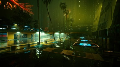 Soft City Rain at Night Relaxing Urban Rain Ambience