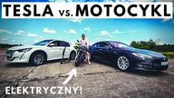 Tesla Model S 100D vs.  MOTOCYKL ENERGICA | Wyścig