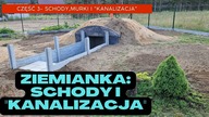 Ziemianka Piwniczka Cz. 3 Jak Zrobić Schody i Kanalizację .  Na Działce! odc. 84 #MajsterAmator