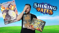 Shining Fates Powracają! x2 Elite Trainer Box ETB i Pikachu v Box