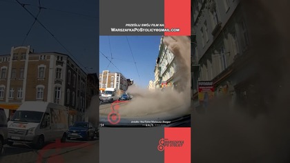 Tym razem szczęście dopisało.  Ale co, gdyby ktoś akurat przechodził?