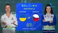 Elina Switolina vs Linda Noskova Finał BJK Cup 2026 2.  mecz