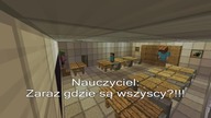 Minecraft przeciątny dzień z życia ucznia