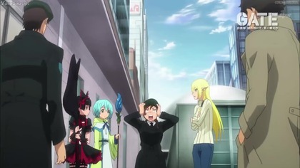 Gate Jieitai Kanochi nite, Kaku Tatakaeri - Sezon 1 - Odcinek 11 - Gość [1080p] Napisy PL 1080p