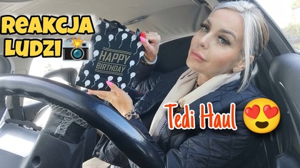 REAKCJA LUDZI NA NAGRYWANIE ? HAUL Z TEDI - CZY DAM RADĘ