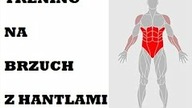 NAJLEPSZE ĆWICZENIA na BRZUCH z hantlami 