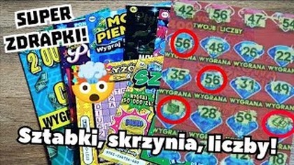 Cześć :) Zapraszam do oglądania kolejnego odcinka zdrapkowego :)  Jeśli jesteś tutaj po raz pierwszy i spodobał Ci się mój kanał to zostaw subskrypcję. Będziesz na bieżąco z materiałem, który ukazuje się na kanale Mejkap Mejkapowski.

Możesz również wspierać mój kanał:
https://www.youtube.com/channel/UCZe-5i_Mkn3nyPQDrgL3oGg/join
https://tipply.pl/u/Mejkap

Jakie zdrapki warto kupować?
www.jakazdrapka.pl

Kanał ma formę hobbystyczną. Dzięki wyświetlanym reklamom, większość tzw strat się zwraca, dlatego mogę sobie pozwolić na prowadzenie kanału. Jeśli drapiesz sam dla siebie to proszę pamiętaj, że wygrywa średnio co czwarta zdrapka, więc mając 100 zł do wydania najczęstszym scenariuszem jest zwrot w przedziale 40-60 zł. Zdrapki to jest tylko zabawa. Chwilowe oderwanie od rzeczywistości!