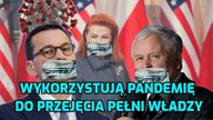 Wykorzystują PANDEMIĘ do wprowadzenia DYKTATURY