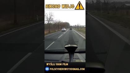 Wyprzedzanie na skrzyżowaniu + PDP #polscykierowcy #polska #polskiedrogi #motoryzacja #samochody