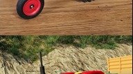 Metal Tractor Model with a Trailer VS Tractor from Game - The tractors are great | Wind up Tractor