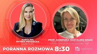 Prof.  Agnieszka Mastalerz-Migas gościnią Porannej Rozmowy Gazeta.pl (09. 01)