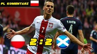 Polska 2:2 Szkocja, Elm.  Euro 2016, skrót meczu, Polski komentarz HD