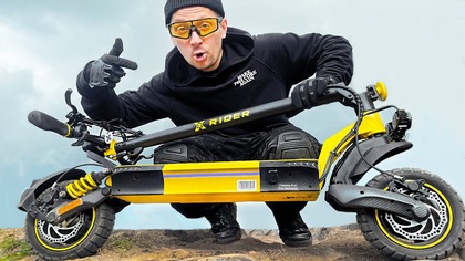 XRIDER F10 Pro MOJA NAJMOCNIEJSZA HULAJNOGA ELEKTRYCZNA 2800W