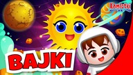 Edukacyjne bajki dla dzieci Kosmos, kontynenty i pory roku 