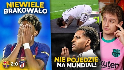 FC Barcelona wygrywa, ale odpada z Superpucharu POWAŻNA KONTUZJA Rodrygo! NIE JEDZIE na MUNDIAL