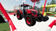 Sky high farming - Tractors, vehicles and agricultural machinery on colorful platforms | Farm Work