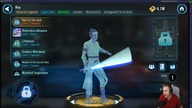 Star Wars Galaxy of Heroes 80% Planu wykonane do odblokowania Legendy
