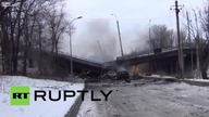 Ukraina-skutek ciężkich walk z separatystami 18 01 2015