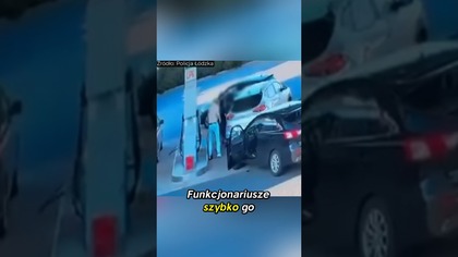  Ukradł auto i staranował radiowóz! Pościg zakończył się aresztem.  #policja #wypadek #shorts