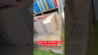 UDAŁO SIĘ.  KSIĄŻKI JADĄ DO KLERYKÓW 