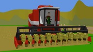 Farm Work STORY | Combine Harvester - Rape harvest | Kombajn i Traktor dla dzieci - żniwa Rzepaku