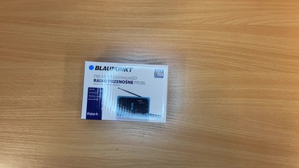 UNBOXING: Blaupunkt PR5BL - przenośne radyjko na akumulator lub baterie