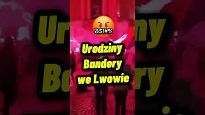 URODZINY BANDERY WE LWOWIE! Czy jest reakcja polskiego MSZ? Nie ma.