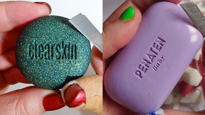 Soap Carving ASMR Relaxing Sounds no talking Satisfying ASMR Video