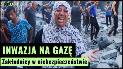 Izrael rozpoczął inwazję na Gazę | Gazeta.pl