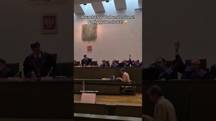 AWANTURA W TRYBUNALE STANU! PADŁY GRUBE SŁOWA!