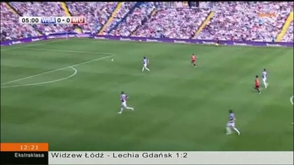 West Bromwich vs Manchester United Premier League 12/13 38.  Kolejka