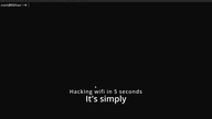 HACK WIFI IN 5 SECONDS !!! REAVER WPS!!