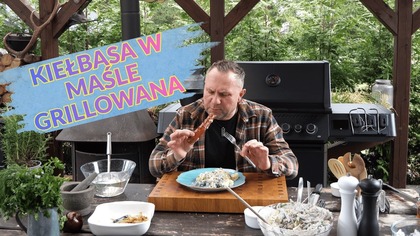 Sałatka kartoflana z grillowaną kiełbasą / Oddaszfartucha