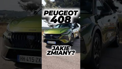 Peugeot 408 2026  co się zmieniło