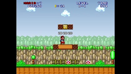 Mario Forever Dynamic Letter Worlds Series 2.0 World D Swampertion