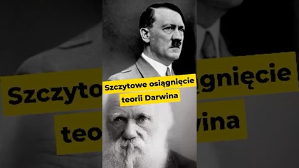 Szczytowe osiągnięcie teorii Darwina #darwin #ewolucja #teoria #IIwojnaświatowa