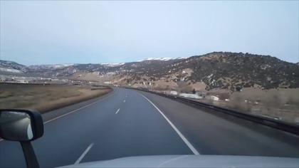 Kanionem Colorado I-70 na zach&oacute;d