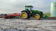 Przepalenie John Deere 7820 - przewożenie zboża