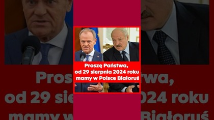 Proszę Państwa, od 29 sierpnia 2024 roku mamy w Polsce Białoruś.  #demokracja #pkw