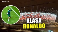 Ronaldo na PGE Narodowym.  Powitał kibiców brawami
