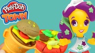 Play Doh Town  Pizza lodowa  bajki dla dzieci