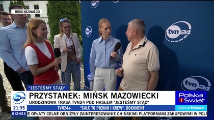 O Panu Jerzym i wpadkach ćwierćwiecza TVN 24 w magazynie "Polska i świat" (07. 08. 2026)