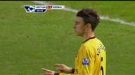 Premier Leaguue sezon 2010/2011 West Ham United - Arsenal Londyn 15.  01.  2011 2 połowa