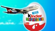 Kinder Niespodzianka: Modele Samolotów Pasażerskich - Baw się z nami