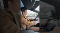 Tomek pierwszy raz jedzie Teslą Cybertruck w inGreen360! #tesla #cybertruck #danielgrzyb