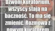 Dzwoni kuratorium, wszyscy stają na baczność.  To ma się zmienić.  Rozmowa z nowym ...