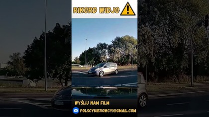 Gdzie Ty jedziesz typie ?! #rikordwidjo #polska #polscykierowcy #dashcam #viral #shorts