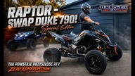 Mechanic ATV  Yamaha RAPTOR SWAP DUKE 790  Tak Powstaje Przyszłość ATV  Zero Kompromisów
