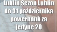 Lublin: Sezon Lublin: do 31 października powerbank za jedyne 20 naklejek!