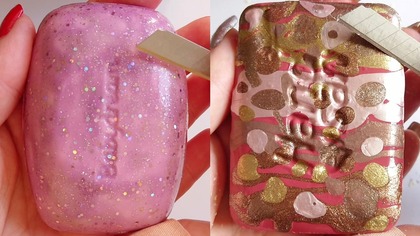 Soap Carving ASMR Relaxing Sounds no talking Satisfying ASMR Video